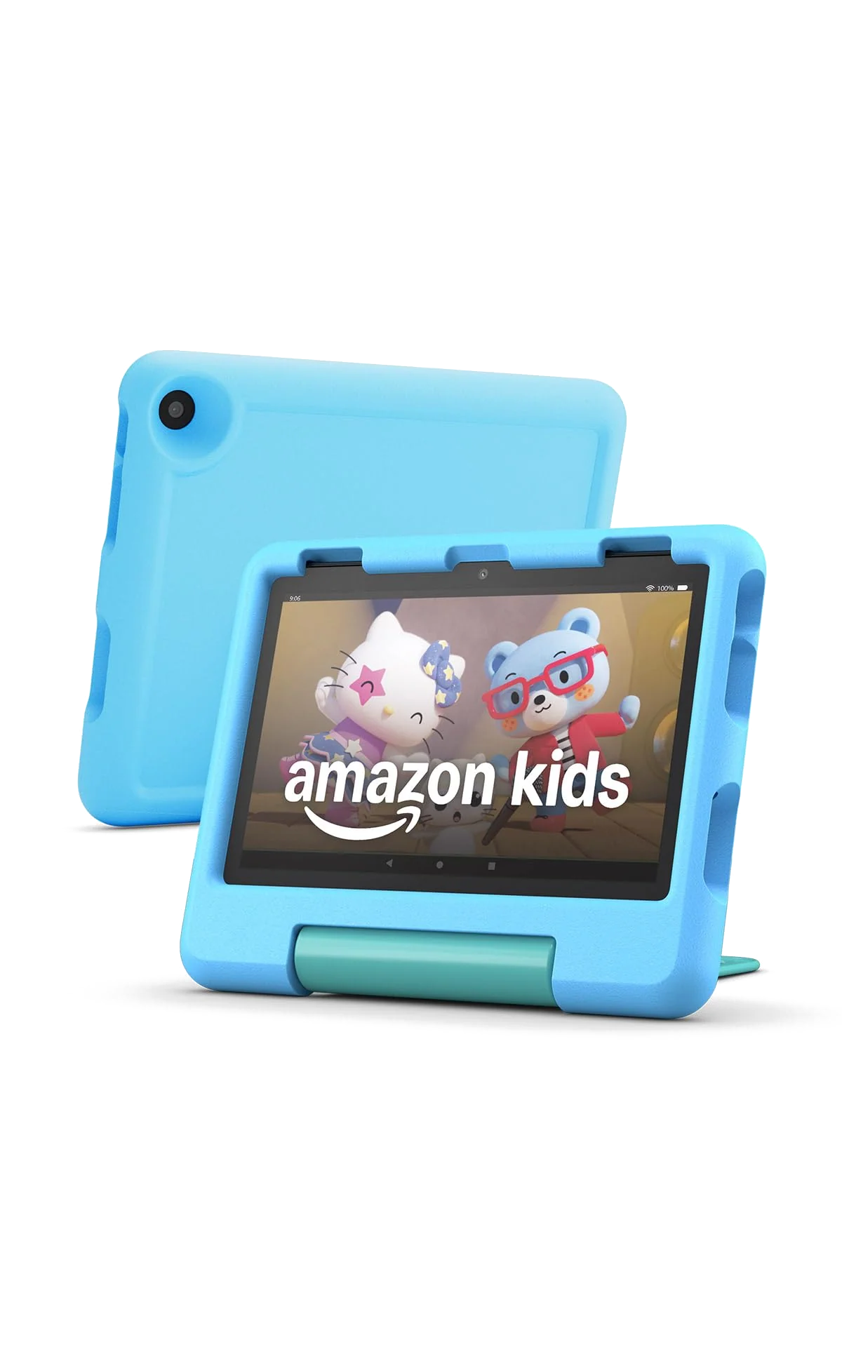 Amazon Fire HD 8 Kids tablet (newest model), ages 3-7. With bright 8" HD screen. Includes ad-free and exclusive content, parental controls and 13-hr battery, 32GB, Blue