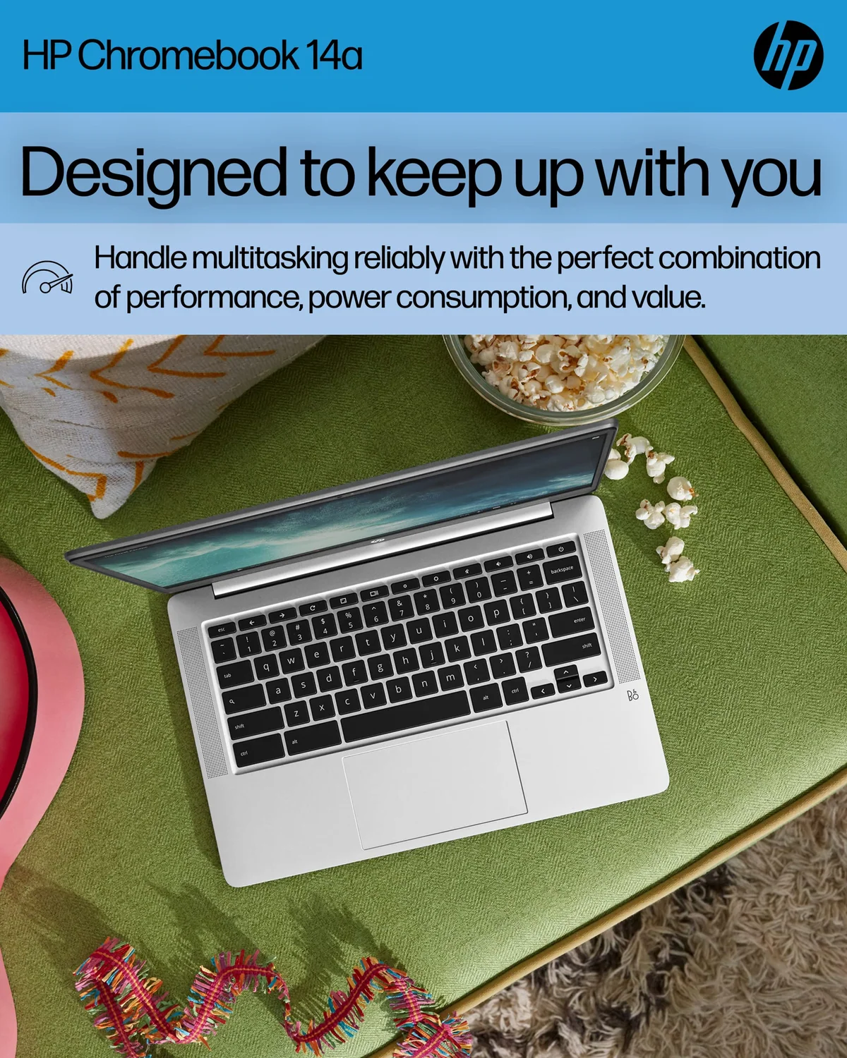 HP Chromebook 14 N4120, view 2